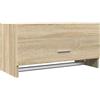 vidaXL Armadio Rovere Sonoma 70x32,5x35 cm in Legno Multistrato