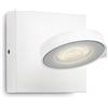 Philips Clockwork Faretto Singolo Orientabile, LED Integrato, 1 x 4.5 W, Bianco