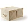 PERFETTO PIÙ EasyBox Scatola Custodia Tnt, Tessuto, Ecru, 40x50x25 cm