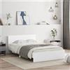 IKAYAA Giroletto Matrimoniale 120x190 Legno Letto Matrimoniale con Rete a doghe Letto per Ragazzi e Adulti Supporto doghe in Legno