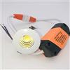 VIVALAMP MINI FARETTO LED DA INCASSO 3W 37MM COB INCLUSO TRASFORMATORE LED DRIVER KIT 5 PEZZI 3000K