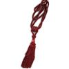Russo Tessuti 2 Bracciali Embrasse Ferma Tenda Raccoglitende Drappeggio Calate NAPPINE Corda-Bordeaux