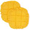 PARAMAISON Cuscini Coprisedia Trapuntati Unito Set 2 40x40 cm