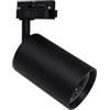 Silamp FARETTO LED A BINARIO MONOFASE 30W 220V NERO LUCE SWITCH 3000K-4200K-6400K