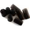 Generico Capsule PVC TERMORETRAIBILI 31x60 Nero Opaco per Bottiglie BORDOLESI PZ.100