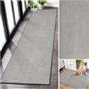 GmyoieqI Tappeto Passatoia Corridoio Lungo Tappeti Cucina Lavabile Antiscivolo Moderna Tappeto per Cucina al metro 70 x 140 cm Tappeti Runner Ingresso Ingresso per Ufficio Entrata Bagno Salotto Grigio