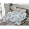 BANZAII TEXTILE INNOVATOR ONLINE Banzaii Trapuntino Singolo 170x260 cm Primaverile Estivo, Copriletto Leggero Trapuntato Imbottito Made in Italy - Gloria Azzurro