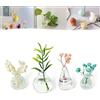Generico Mini Vasi Da Fiori Magnetici Da Frigo, Piccoli Vasi Da Fiori in Ceramica 3D, Graziosi Magneti Da Frigo A Forma Di Vaso, Graziosi Magneti Da Frigo A Forma Di Vaso in Ceramica Per Piante (4 pezzi-b)