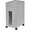 Iris Ohyama Woozoo, Distruggi documenti/distruggi carta, 10 fogli, Tecnologia trasversale, Cestino da 17L, Carta A4, CD/DVD, carta di credito - Personal Shredder Cross Cut P10HCS - Bianco