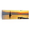ARTTOR Quadro su Tela 160x50cm Stampe da Parete Spiaggia paesaggio acqua ponte Grandi Decorazione Murale Camera da Letto Cucina 1 pezzo Quadri Moderni Soggiorno Grafica Immagini Wall Art Canvas AB160x50-2535