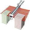 Sengfwin Grucce Pantaloni Organizer Armadio Organizzatore Armadio Cassetti Per Armadio Interno Appendi Pantaloni Estraibile Appendiabiti Estraibile Per Pantaloni,Salvaspazio Portapantaloni, 22 Gruccie