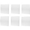 LEOFLA 6 Pannelli A Led 48W Quadrati 60 X 60 Cm Plafoniera Ad Incasso A Luce Fredda