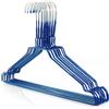 Mevo Grucce Rainbow Appendiabiti 40 cm Metallo Colorate Salvaspazio Casa Lavanderia Negozi Abbigliamento in Ferro (Blu, 20)