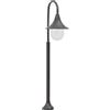 vidaXL Lampione da Giardino E27 120 cm in Alluminio Bronzo