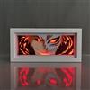 Zhongkaihua Kurosaki Ichigo Anime 3D Carving Light Box RGB 7 colori che cambiano anime scultura di carta lampada da tavolo per camera da letto Decor lampada da comodino