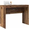 vidaXL Scrivania Legno Vecchio 100 x 40 x 76 cm, Scrivania compatta, Stile Moderno, Spazio ergonomico, Tavolo per Scrivere, Mobile Resistente per stanze Piccole