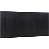 vidaXL Divisorio nero 165x400 cm Bambù schermo separatore parti divisorio scrivania divisorio schermo separatore separazione parti