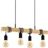 Eglo lampada a sospensione Townshend, lampada rustica retrò in design