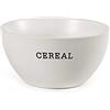 Gicos Tazza bolo colazione latte cereali in ceramica 610 ml 14 * 7 cm colore bianco decoro cereal CEZ-817465
