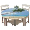 Treer-shop Rotonde Tovaglia in Poliestere con Bordo Elastico, Treers Copritavolo Lavabile Impermeabile Antipolvere Tovaglia con 3D Mare Stampa per Cucina Giardino Decorazione Tavolo (Swing,150cm)