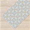 IlGruppone Tappeto passatoia Fantasia Made in Italy Antiscivolo Lavabile Aderente - Pavimenti Antichi - 50x300 cm