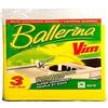 Ballerina Panno Giallo, 15 Confezioni da 3 Panni, Super Assorbente e Versatile per Cucina, Bagno e Mobili, Profumato e Lavabile in Lavatrice