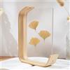 WAZUBC Cornice In Legno per Piante di Erbario Cornice In Legno Acrilico per Fiori Pressati Foglie Secche Decorazione da Parete In Acrilico su Entrambi i Lati (10 x 15 cm, colore legno)