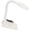 Headerbs Lente D'ingrandimento a LED con Luce, Lente D'ingrandimento 5X 10X con 36 Luci LED Lampada da Tavolo con Lente D'ingrandimento Regolabile per Lavori Ravvicinati Bianco(bianco)
