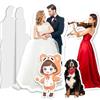 STREADVE Sagoma in cartone a grandezza naturale personalizzata per matrimoni, concerti, feste di compleanno, eventi di laurea, 1,8 m