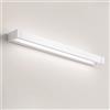 Perenz Applique a Led Orientabile a 330° Bianca 70cm 23Watt 2080 Lumen Temperatura di Colore Variabile CCT 3000K-4000K-6000K Ideale per Illuminare gli Ambienti Moderni 6632B CT Serie Sway