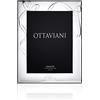 Ottaviani Portafoto fascia larga della Collezione Gli sposi in Miro Silver cm 13x18