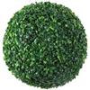 QOKLIYUI Durabilità di Lunga Durata Piante a Sfera con Cupola in Artificiale Scelta Ecologica Simulazione Lascia Palla in plastica con, Verde 20 cm