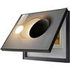Generic Copertura del Contatore Elettrico Pittura Decorativa Quadro Decorativo della Scatola di Distribuzione per Interni Copertura Decorativa Moderna,04,40 * 30cm