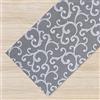 IlGruppone Tappeto Cucina Antiscivolo Made in Italy Passatoia Antimacchia Multiuso Corridoio Soggiorno Lavabile in Lavatrice - MaoriGrigio - 50x200 cm