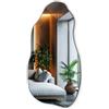 Tulup Specchio 50x100 cm Irregolare Grande Premium Decorativo Macchia per Bagno Verticale Camera da Letto Corridoio