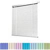 Generic Tapparelle per Finestre, Veneziane da Interno Senza Fori, Tende Veneziane da Esterno Protezione da Luce, Lamella da 25mm Alluminio Persiane per Casa Ufficio Bagno(Grigio)