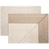 Vionara Home Completo Lenzuola in Flanella di Puro Cotone, Anti-pilling, Completo Letto Invernale in Morbido Caldo Cotone, Made in Italy (F140 - Beige, Una Piazza e Mezza)