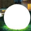 Dopa Dopastore Lampada da Terra con Attacco E27 Ø 30 40 50 CM Design Sfera Bianco con Picchetto IP65 Per Esterni Giardino Prato Terreno (Ø30cm)