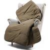 Caleffi Scaldotto - Plaid Divano e Letto 130x170 cm Morbida Microfibra Calda Avvolgente, Copridivano e Copriletto Trapuntato Artigianale e Lavabile, Coperta Copri Divano e Copri Letto Ottimo Comfort