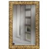 Mar.c.a. Design - Specchio da Parete Moderno 120x74x4 cm - Specchio con Cornice Cromata Argento Lucido - Made in Italy