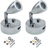 Riloer 12-24V Led Intelligent Touch Dimmerabile Lampada Da Parete Camera Auto E Barca Comodino Interno E-Reader Camper Yacht Proiettore