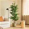 BLAINE Piante Finte da Interno Bambù Orientale 150 cm Aspetto Iperrealistico per Decorazione Casa e Ufficio Senza Manutenzione
