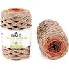 Merceria Pour Toi... Filato NOVA VITA 4 - DMC - Uncinetto Maglia Macramé 250 g - 200 m | Filato in cotone riciclato | (105 SFUMATO)