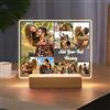 SosnSusn Lampada Personalizzata con Foto - Regali Personalizzati San Valentino per Lei Lui, Idee Regalo Fidanzato Fidanzata Compleanno Natale Anniversario - Amore infinito [Classe di efficienza energetica A]