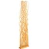 DESIGN DELIGHTS - Wave, divisorio/paravento, per ambienti e stanze, in vimini, in rami di legno di salice, 170 x 44 cm (A x L), colore miele