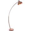 Teamson Home Lampada da Terra LED Oro Moderna Ricurva Versanora Arco VN-L00025-EU