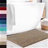 Floordirekt Tappetino da Bagno Sky Soft, Rettangolare e Rotondo, Extra soffice, Antiscivolo e ad Asciugatura Rapida, Disponibile in Diversi Colori e Dimensioni (80 x 150 cm, Beige)