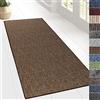 KARAT Tappeto a passatoia per Cucina, corridoio e Soggiorno, Tappeto su Misura, al Metro, per corridoio, Soggiorno (80 x 300 cm, Marrone Alto)
