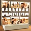 STAMPATEK Regalo festa della Mamma Targa Lampada Personalizzata con foto Idee regalo - Luce notturna Regali compleanno per mamma, Regalo Natale Originale regalo per mamma, PlexMod6_DS1