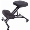Spetebo Spetedo - Sedia ergonomica per computer, con poggia-ginocchia, rotelle, rivestimento in tessuto imbottito, altamente regolabile